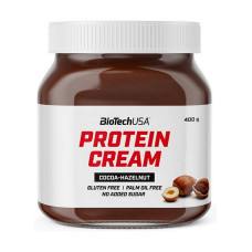 Замінник харчування, Protein Cream, BioTech, 400 г (Какао з лісовим горіхом)