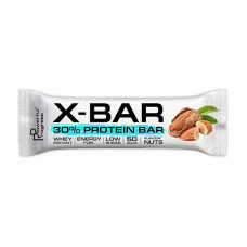 Протеиновый батончик, X-Bar 30% protein, Powerful Progress, 50 г (Орехи)