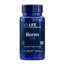 Витамины и минералы, Boron 3 mg, Life Extension, 100 капсул