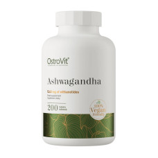 Ашваганда, Ashwagandha Vege, OstroVit, 200 таблеток