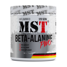 Бета-аланин, Beta-Alanine PWO, MST, 300 г (Без вкуса)