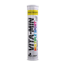 Витамины и минералы, Vita-Min Multiple Sport, OLIMP, 20 таблеток (Цитрус)