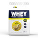 Сывороточный протеин, Whey Protein + Enzymes, FitWin, 900 г (Банан со сливками)