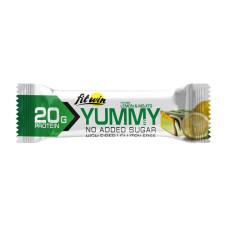 Протеиновый батончик, Yummy Bar No Sugar Added, FitWin, 55 г (Лимонный мохито)