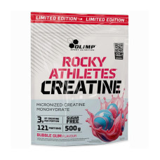 Креатин, Rocky Athletes Creatine Limited Edition, OLIMP, 500 г (Бабл-гам)