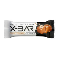Протеиновый батончик, X-Bar 30% protein Space Edition, Powerful Progress, 50 г (Солёная карамель)