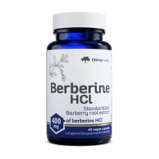 Добавка для здоровья, Berberine HCL 400 mg Barberry Root Extract, OLIMP, 60 капсул