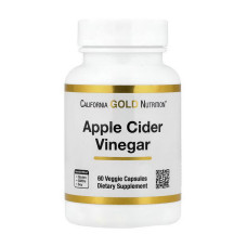 Жиросжигатель, Apple Cider Vinegar, California Gold Nutrition, 60 капсул