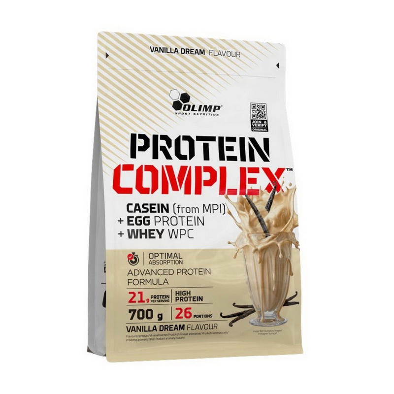 OLIMP Protein Complex (700 g, vanilla dream) OLIMP Protein Complex (700 g, vanilla dream)