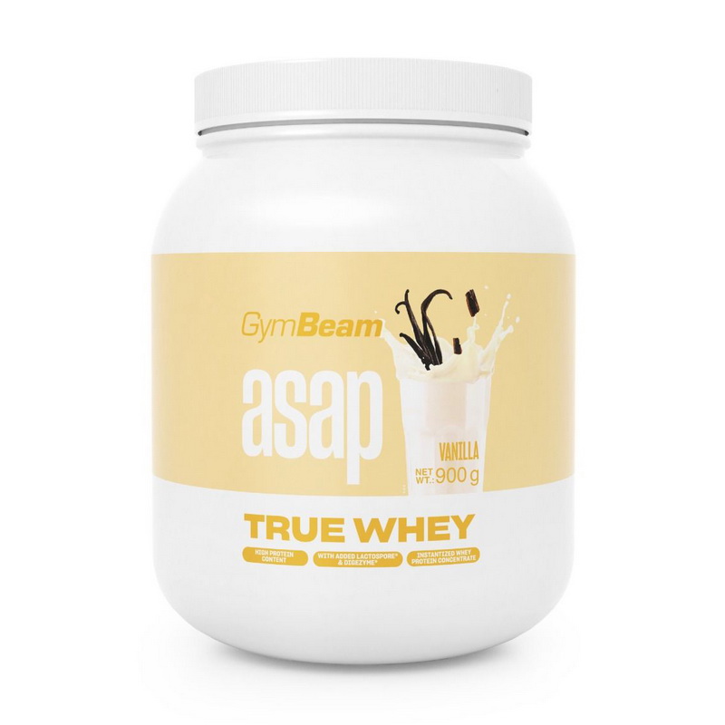 GymBeam Asap True Whey (900 g, vanilla) GymBeam Asap True Whey (900 g, vanilla)