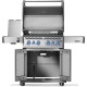 Газовий гриль Napoleon Rogue PRO-S 525 RSIB з бічним пальником Sizzle Zone і вертілем (69912) нерж сталь RPS525RSIBPSS-2-UA Код: 012822