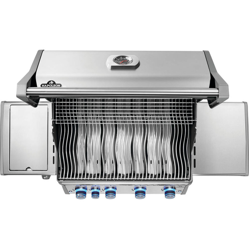 Газовий гриль Napoleon Rogue PRO-S 525 RSIB з бічним пальником Sizzle Zone і вертілем (69912) нерж сталь RPS525RSIBPSS-2-UA Код: 012822