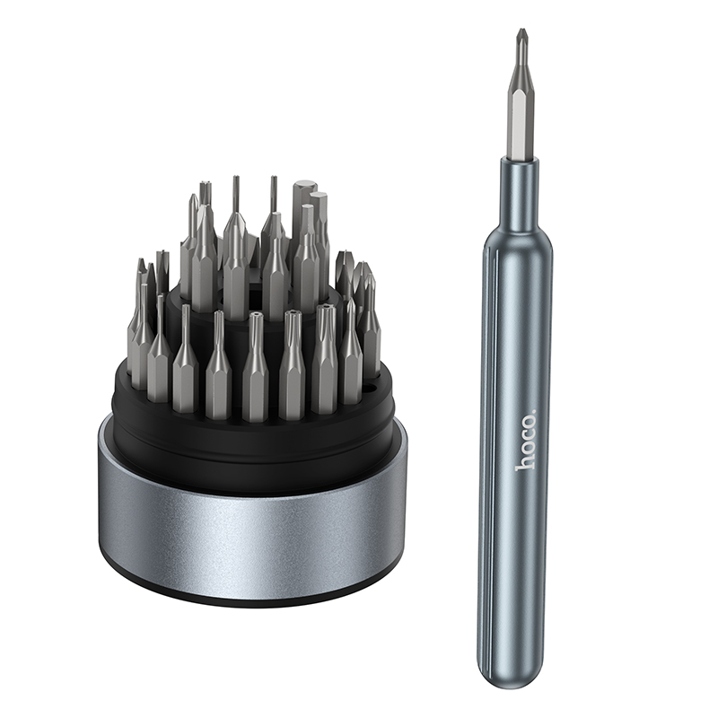 Набір викруток HOCO UT11 31-in-1 screwdriver sett deep space gray Набір викруток HOCO UT11 31-in-1 screwdriver sett deep space gray
