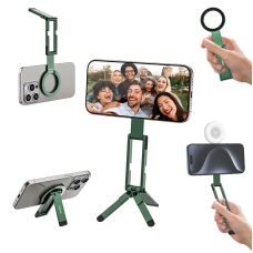 Тримач телефона Ulanzi MA60 Foldable Magnetic Phone Tripod (Green)
