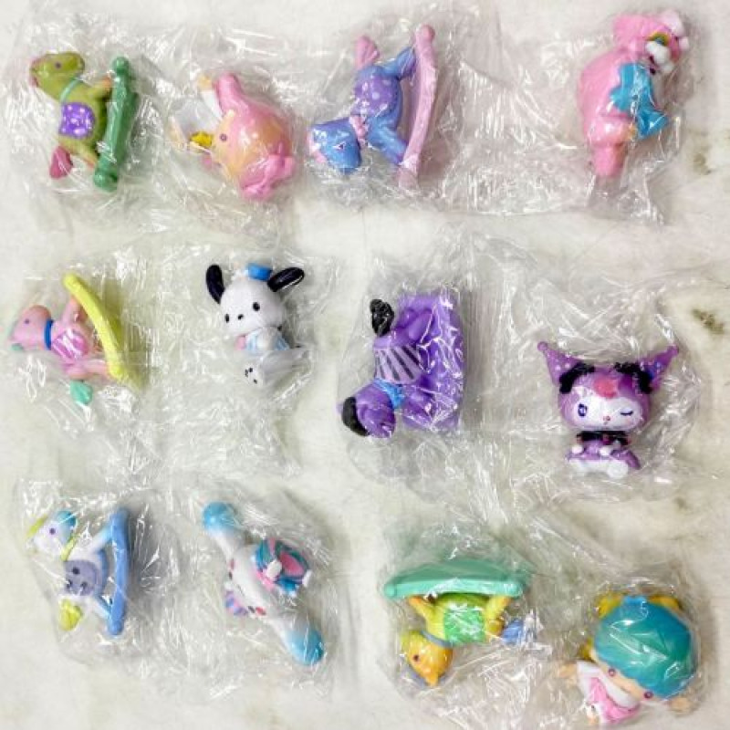 Фігурка-сюрприз аніме "Sanrio", з коником, 6 штук