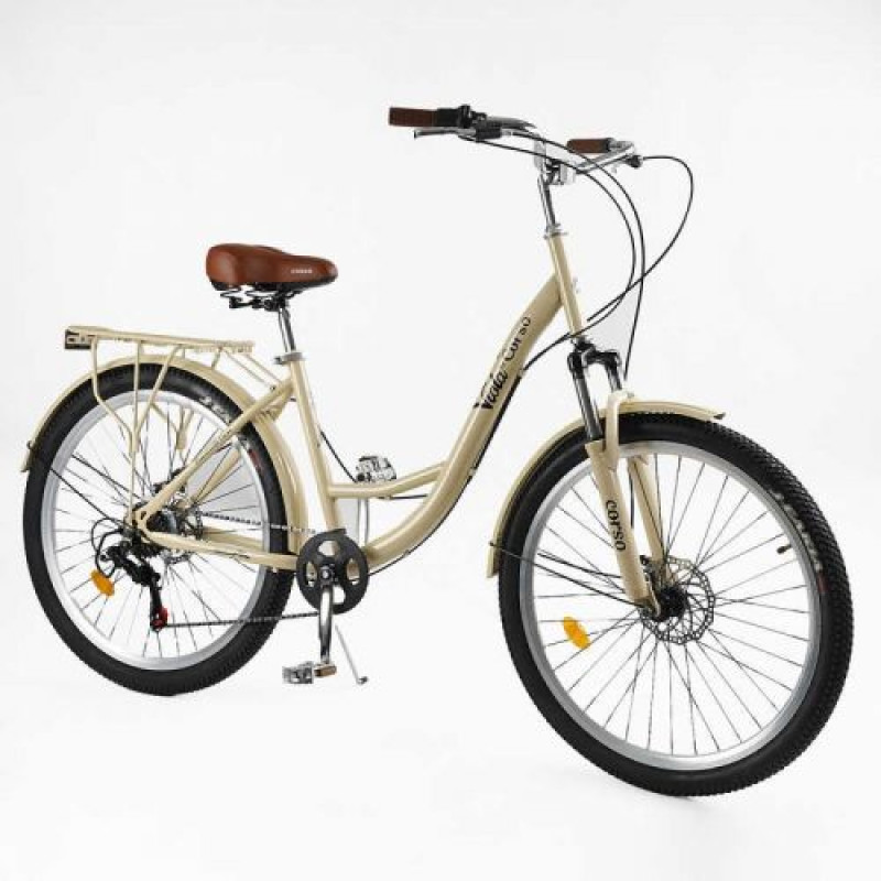Велоcипед городской Corso «Viola» 26 дюймов VL-26704