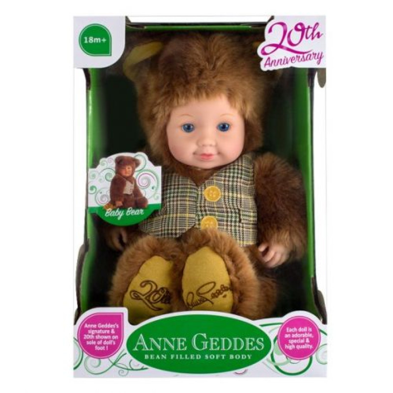 Пупс "Anne Geddes. Маленький Медвежонок" 31 см