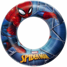 Плавальне кільце Aqua Speed BESTWAY SPIDER-MAN 56 см синій, червоний Діт age 3-6