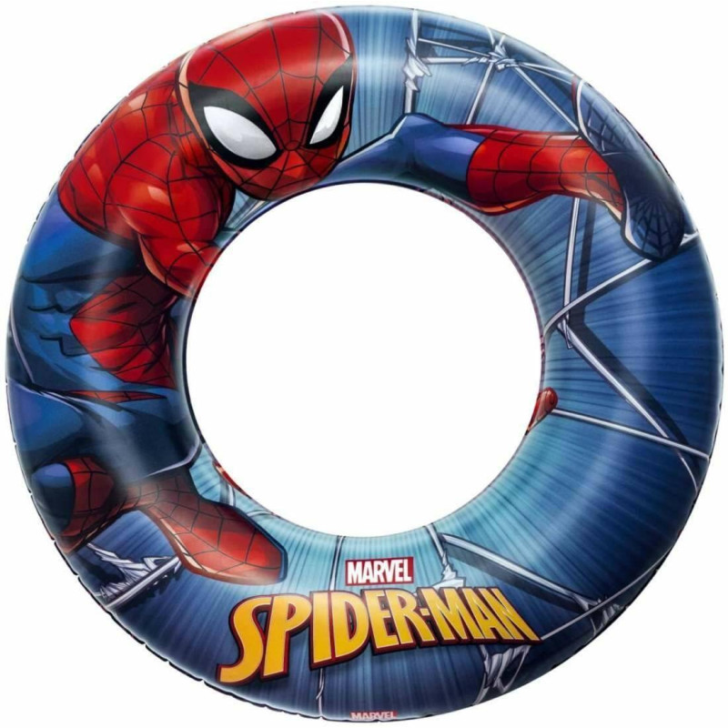 Плавальне кільце Aqua Speed BESTWAY SPIDER-MAN 56 см синій, червоний Діт age 3-6 Плавальне кільце Aqua Speed BESTWAY SPIDER-MAN 56 см синій, червоний Діт age 3-6