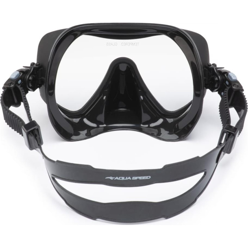 Маска для дайвінгу Aqua Speed MANTA 63099 чорний Уні One Size
