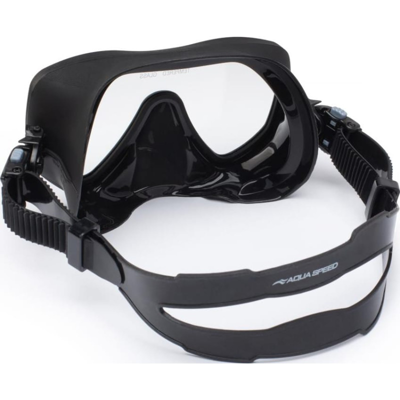 Маска для дайвінгу Aqua Speed MANTA 63099 чорний Уні One Size