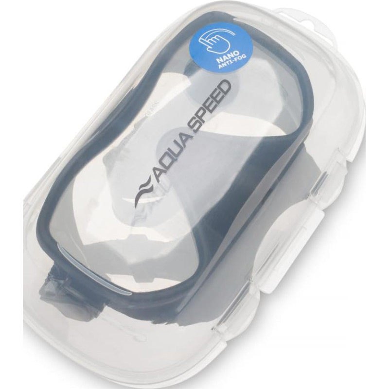 Маска для дайвінгу Aqua Speed MANTA 63099 чорний Уні One Size