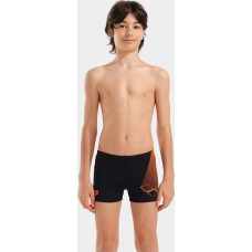 Плавки-шорти для хлопчиків Arena BRIGHT SWIM SHORT чорний, помаранчевий Діт 140 см