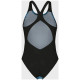 Купальник закритий для жінок Arena BLUE FLOWERS SWIMSUIT V BACK