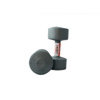 Гантели пластиковые LiveUp Cement Dumbbell, разборные, 2х4 кг, пластик/цемент, серые
