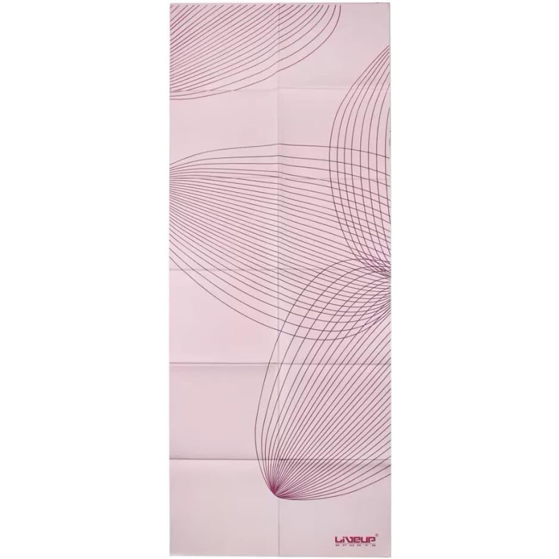 Розкладний килимок для йоги LiveUp FOLDABLE YOGA MAT