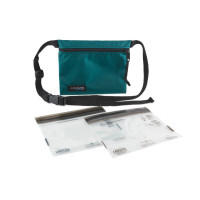 Сумочка на пояс Loksak SPLASHSAK teal 7" X 6"