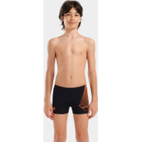 Плавки-шорти для хлопчиків Arena BRIGHT SWIM SHORT чорний, помаранчевий Діт 152 см