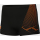 Плавки-шорти для хлопчиків Arena BRIGHT SWIM SHORT чорний, помаранчевий Діт 152 см