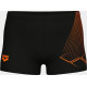 Плавки-шорти для хлопчиків Arena BRIGHT SWIM SHORT чорний, помаранчевий Діт 152 см