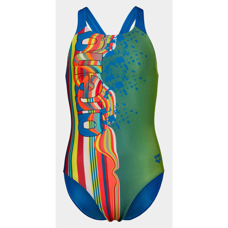 Купальник для дівчат Arena PALETTE SWIMSUIT SWIM PRO BACK