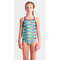 Купальник для дівчат Arena RACING STRIPE SWIMSUIT LIGHTDR