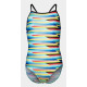 Купальник для дівчат Arena RACING STRIPE SWIMSUIT LIGHTDR