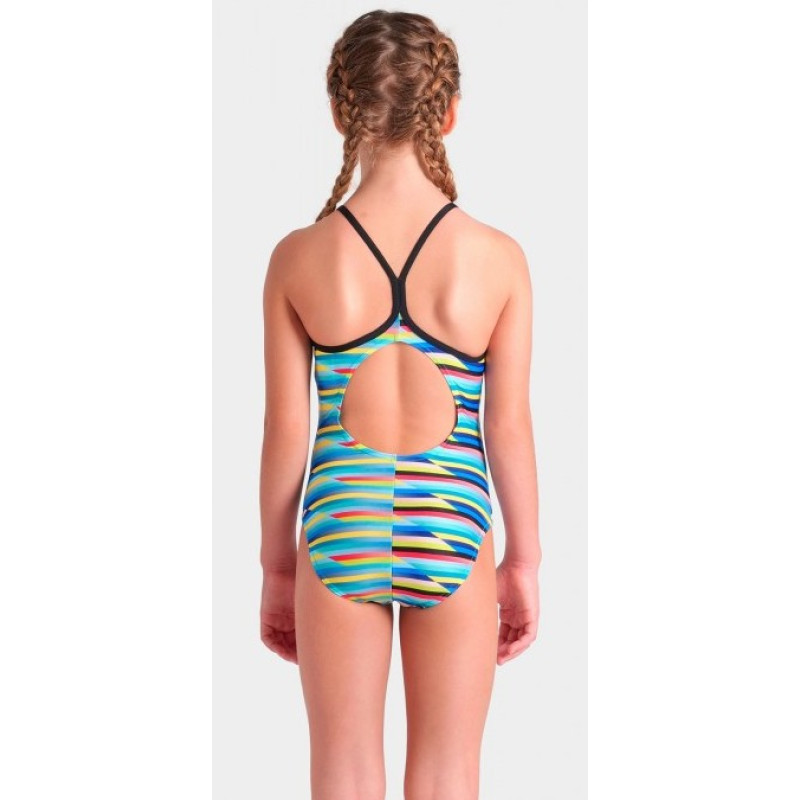 Купальник для дівчат Arena RACING STRIPE SWIMSUIT LIGHTDR