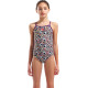 Купальник закритий для дівчат Arena FUN SKULLS SWIMSUIT LIGHTDROP