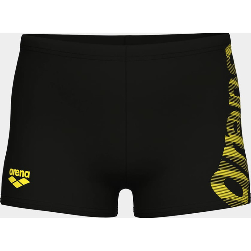 Плавки-шорти для хлопчиків Arena GRAPHIC SWIM SHORT чорний, жовтий Діт 140 см