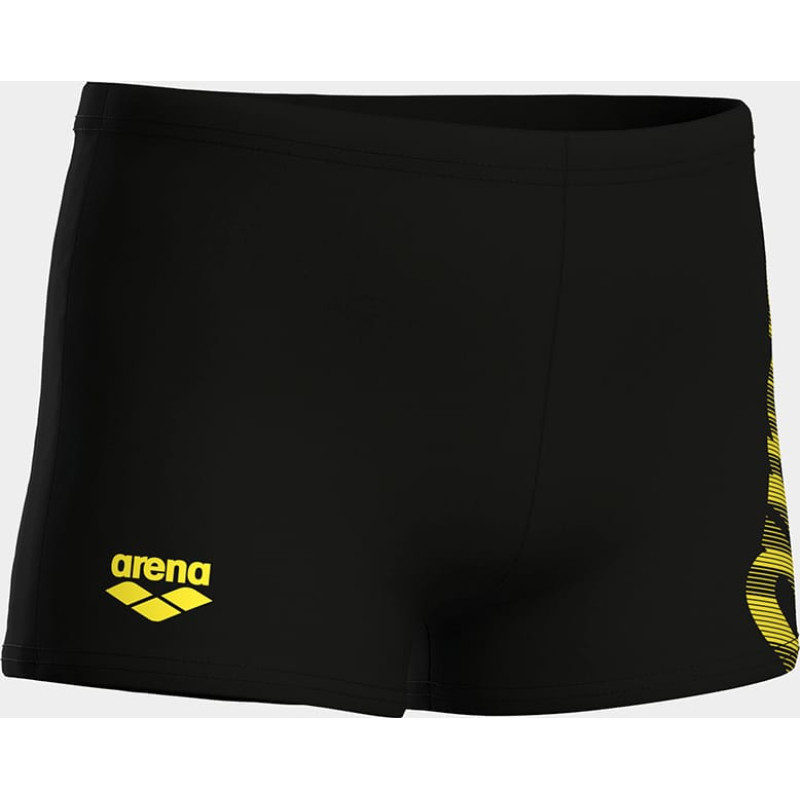 Плавки-шорти для хлопчиків Arena GRAPHIC SWIM SHORT чорний, жовтий Діт 140 см
