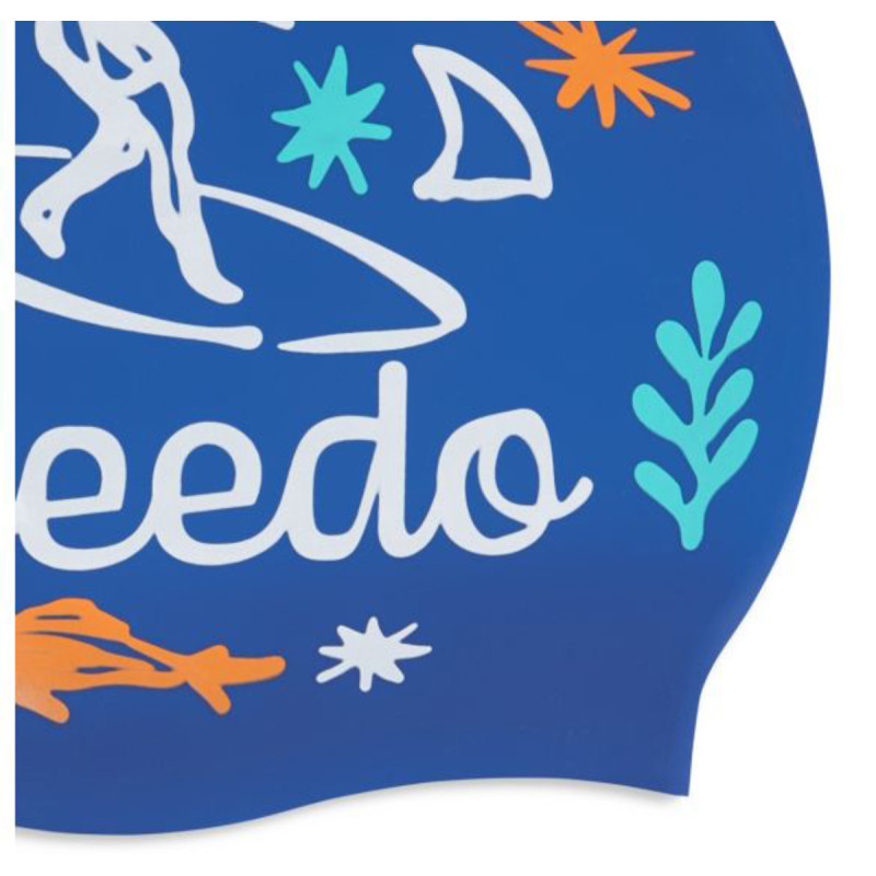 Шапка для плавання Speedo SLOGAN PRT CAP JU/JF/JM