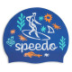 Шапка для плавання Speedo SLOGAN PRT CAP JU/JF/JM