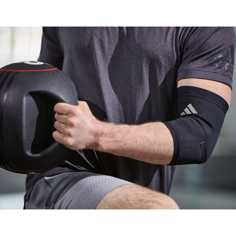 Фіксатор ліктя Adidas Performance Elbow Support чорний Уні L