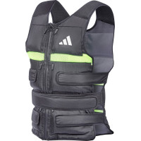 Жилет з регульованою вагою Adidas Performance Adjustable Weight Vest чорний, зелений Уні 10 кг