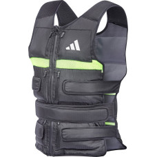 Жилет з регульованою вагою Adidas Performance Adjustable Weight Vest чорний, зелений Уні 10 кг