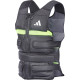 Жилет з регульованою вагою Adidas Performance Adjustable Weight Vest чорний, зелений Уні 10 кг