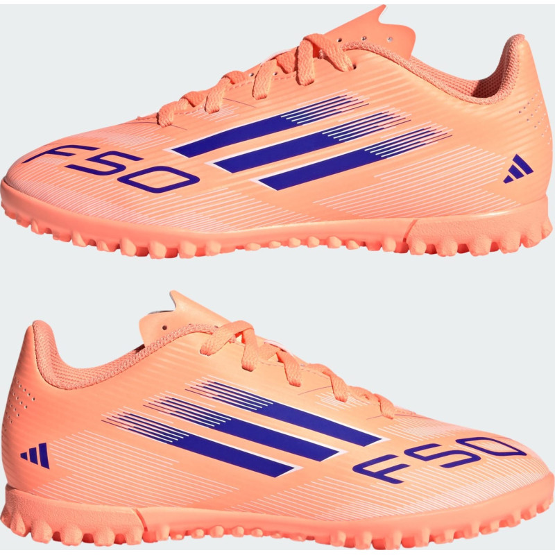 Сороконіжки Adidas F50 CLUB TF J помаранчевий Діт 33 (1UK) 20 см