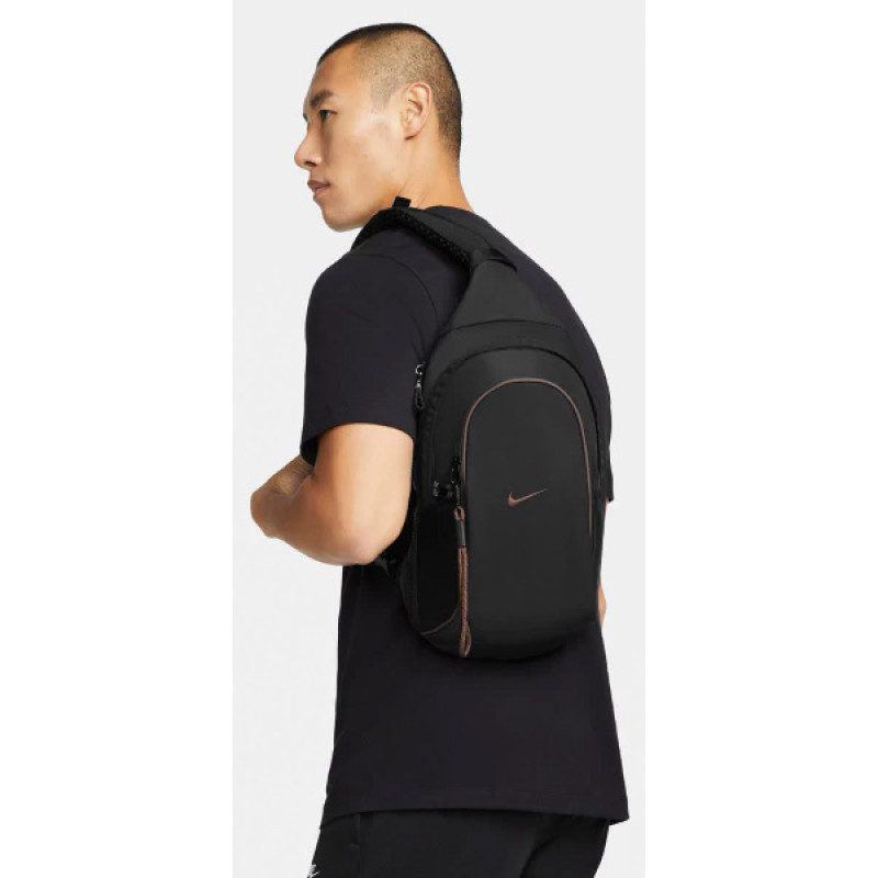 Сумка через плече Nike NK NSW ESSENTIALS SLING BAG чорний Уні 12.5х21х4 см