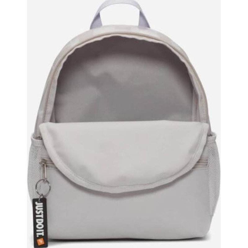 Рюкзак Nike Y NK BRSLA JDI MINI BKPK 11L сірий Діт 33x25x13 см